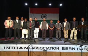 Indian Association, Berne celebrates Independence Day