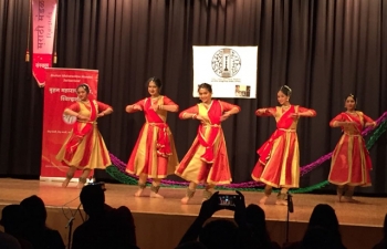 Cultural troupe sponsored by ICCR performed in Switzerland