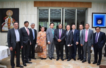 Luncheon Meeting for Ambassadors of Asia Pacific Countries in Berne May 1, 2018