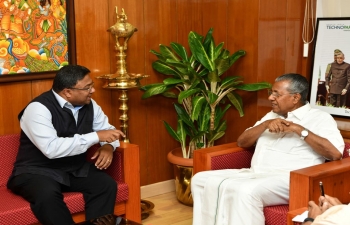 Ambassador called on Hon'ble Chief Minister of Kerala, July 20, 2018