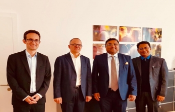 Ambassador meeting with Mayor of Aarau on October 26,2018  at Aarau