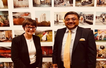 Ambassador’s meeting with Director of Swiss Foto Musuem in  Winterthur