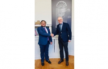 Ambassador’s meeting with director of the National museum of Switzerland in Zurich on February 7th 2019