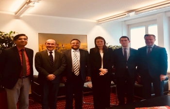 Ambassador’s meeting with State Secretariat for education, research and innovation SERI) in Bern on March 13th 2019
