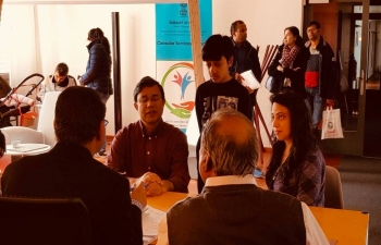 Consular services and yoga session in Zurich on April 6th 2019