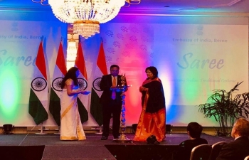 “Saree-Traditional Costume of India’ show held in Bern on March 19th 2019