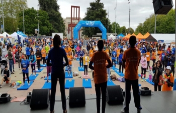 Yoga in Geneva on May 19th 2019