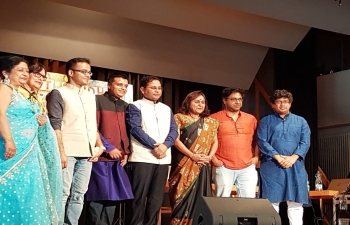 Celebration of Gurudev Tagore's Jayanti in Zurich on 19th May 2019
