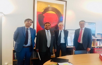 Ambassador‘s meeting with President of EPFL in Lausanne on May 27th 2019