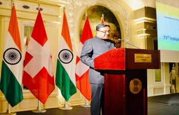 INDEPENDENCE DAY RECEPTION IN SWITZERLAND ON 15.08.2019